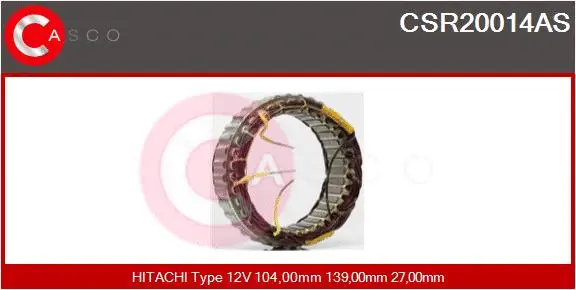 Stator, alternator (CSR20014AS)