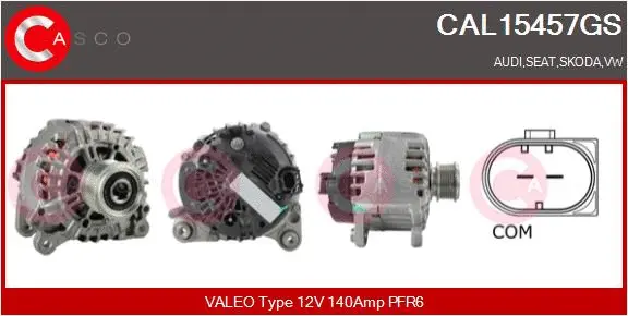 Alternator (CAL15457GS)