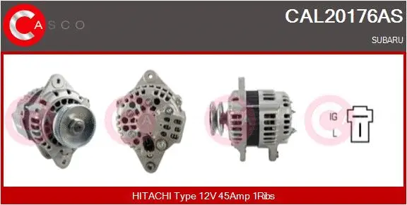 Alternator (CAL20176AS)