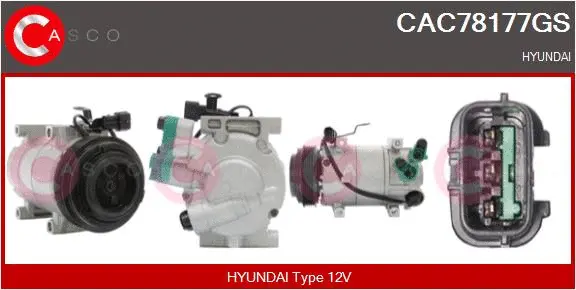 Compressor, air conditioning (CAC78177GS)