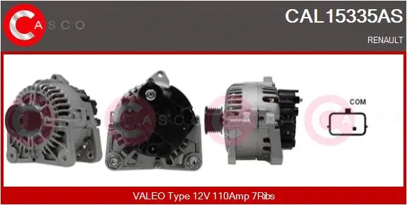 Alternator (CAL15335AS)