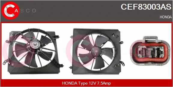 Electric Motor, radiator fan (CEF83003AS)