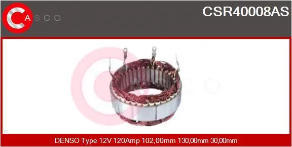 Stator, alternator (CSR40008AS)