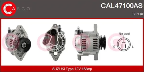 Alternator (CAL47100AS)