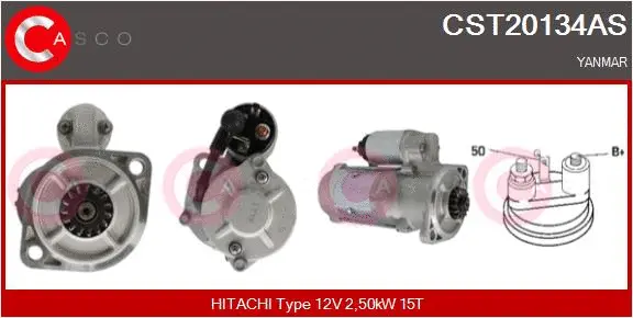 Starter (CST20134AS)
