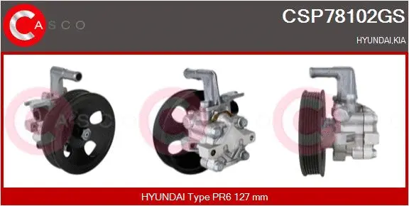 Hydraulic Pump, steering (CSP78102GS)