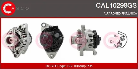 Alternator (CAL10298GS)