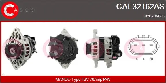 Alternator (CAL32162AS)