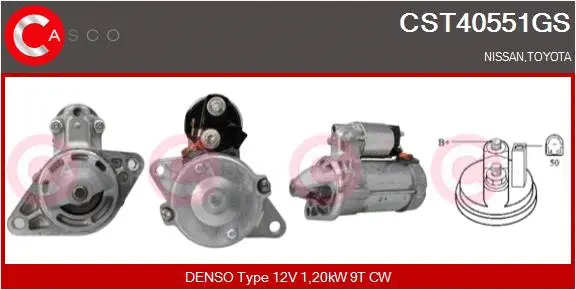 Starter (CST40551GS)