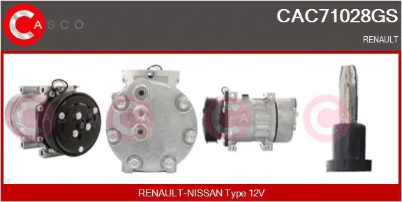 Compressor, air conditioning (CAC71028GS)