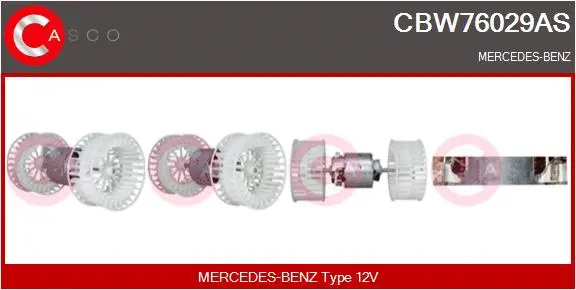 Interior Blower (CBW76029AS)