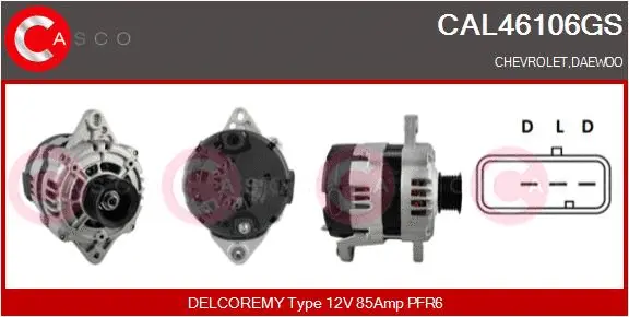 Alternator (CAL46106GS)