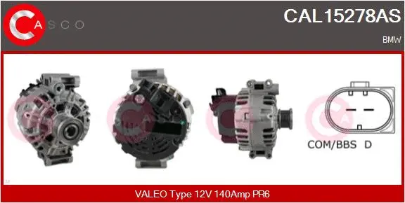 Alternator (CAL15278AS)