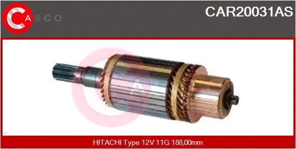 Armature, starter (CAR20031AS)