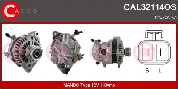 Alternator (CAL32114OS)