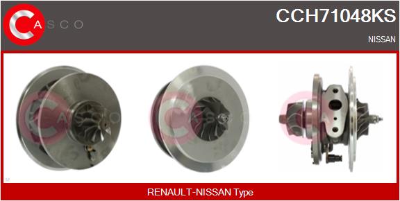 Core assembly, turbocharger (CCH71048KS)