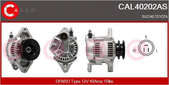 Alternator (CAL40202AS)