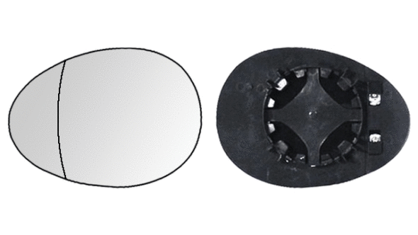 Mirror Glass, exterior mirror (31375002)