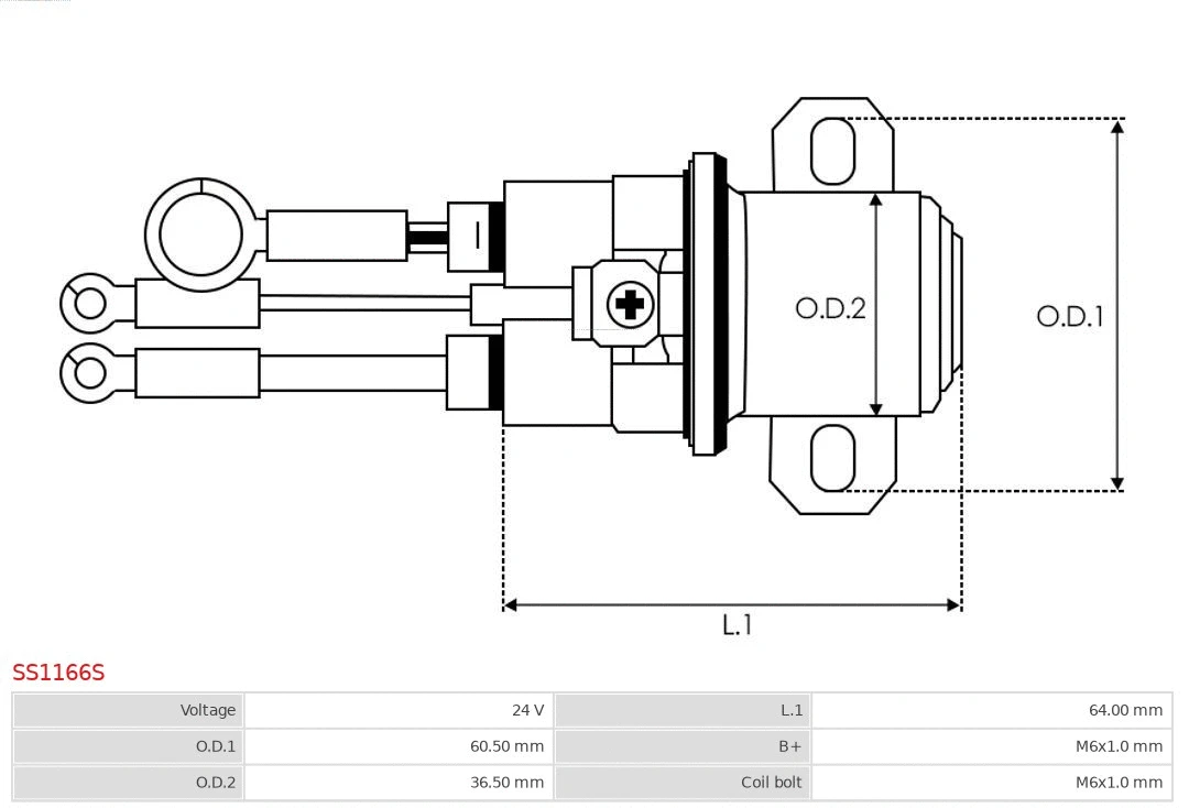 Solenoid Switch, starter
