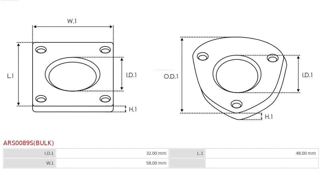 Repair Set, alternator