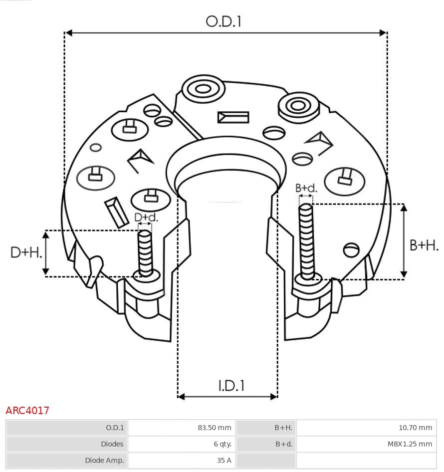 Rectifier, alternator