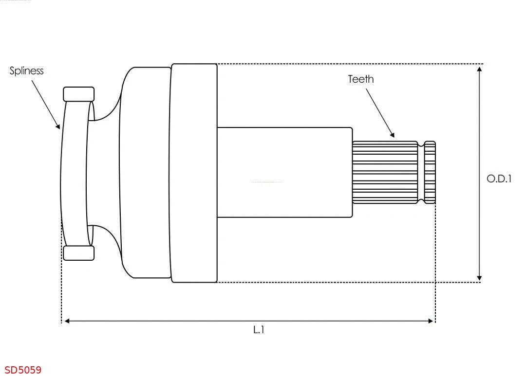 Freewheel Gear, starter