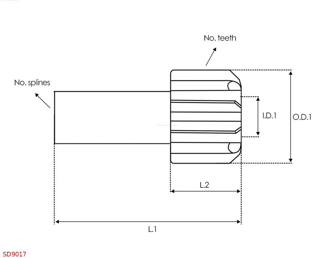 Freewheel Gear, starter