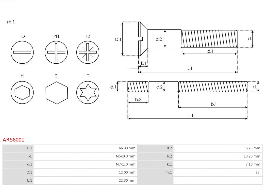 Repair Set, alternator