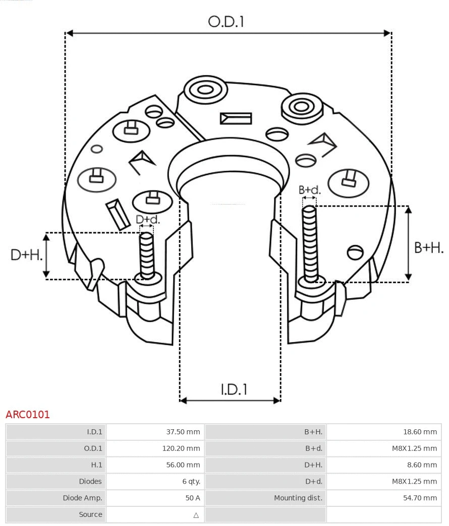 Rectifier, alternator