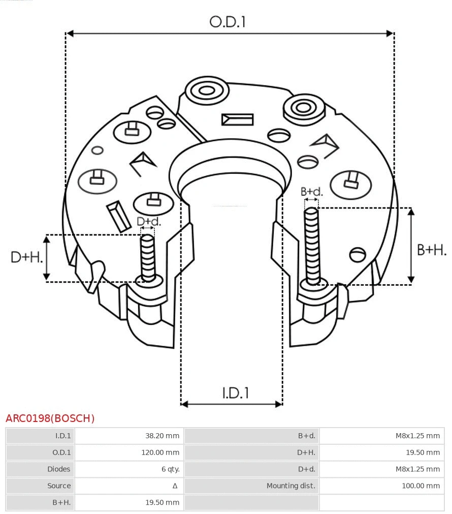 Rectifier, alternator