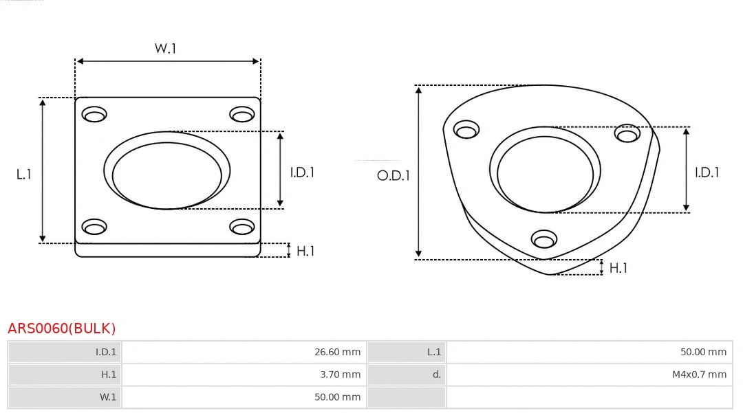 Repair Set, alternator