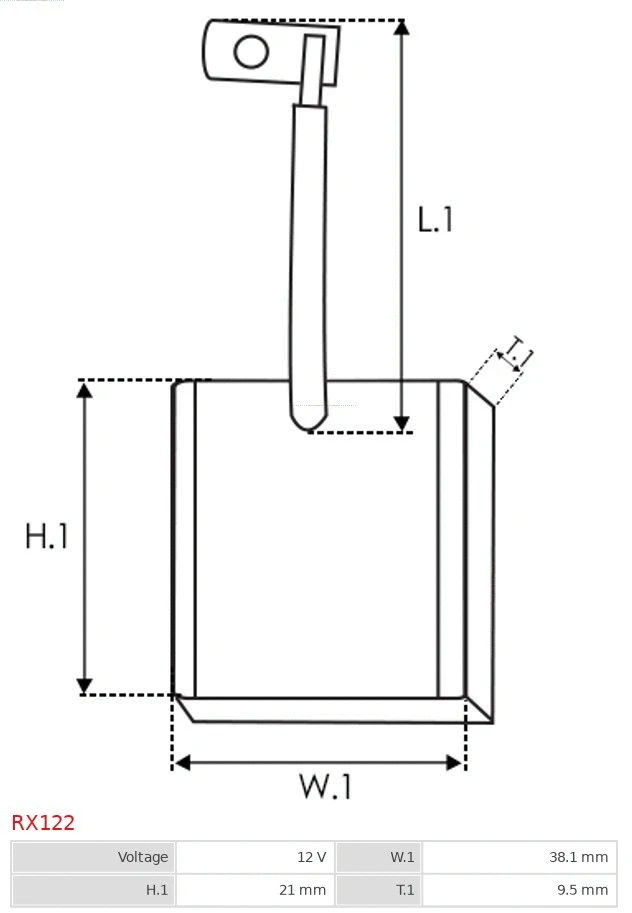 Carbon Brush, starter