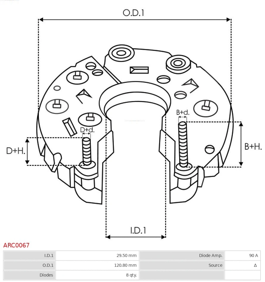 Rectifier, alternator