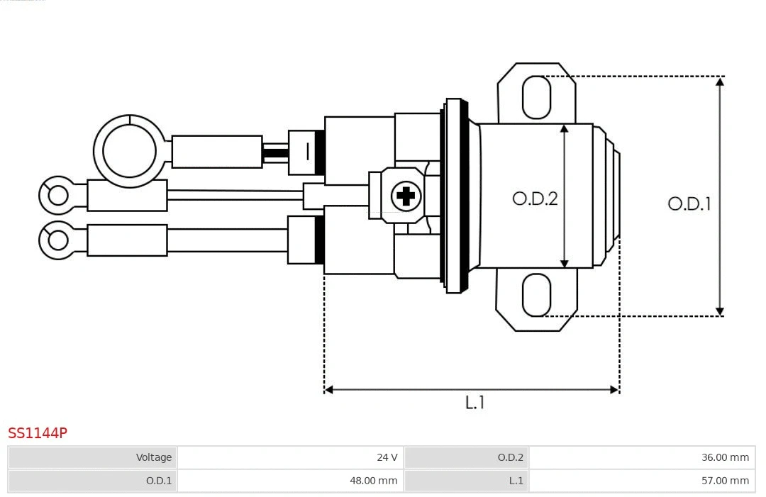 Solenoid Switch, starter