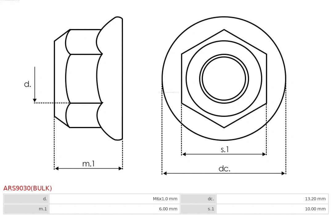 Repair Set, alternator
