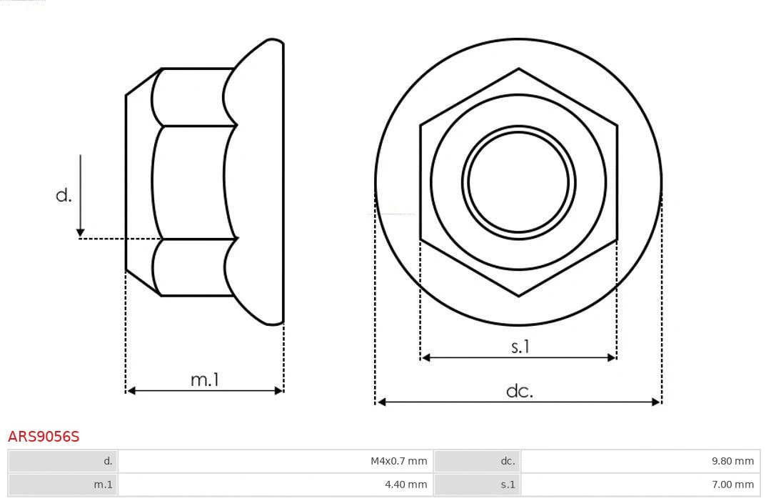 Repair Set, alternator