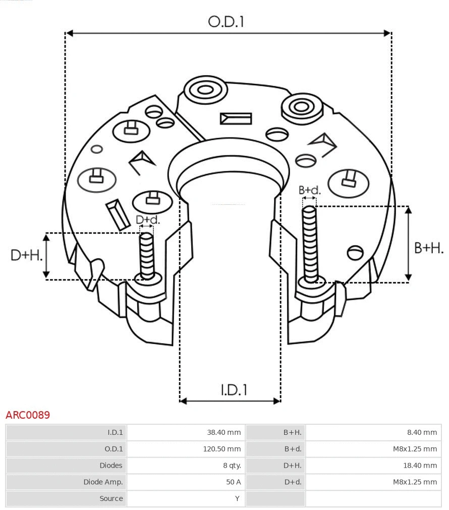 Rectifier, alternator
