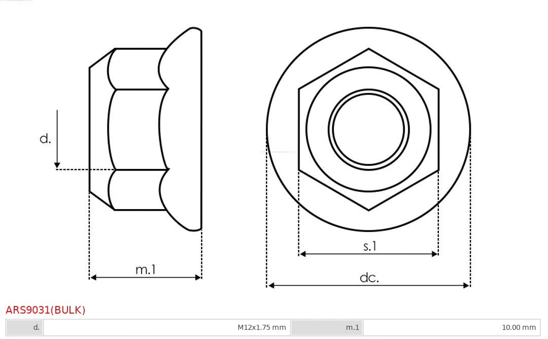 Repair Set, alternator