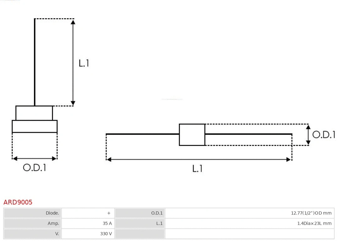 Rectifier, alternator