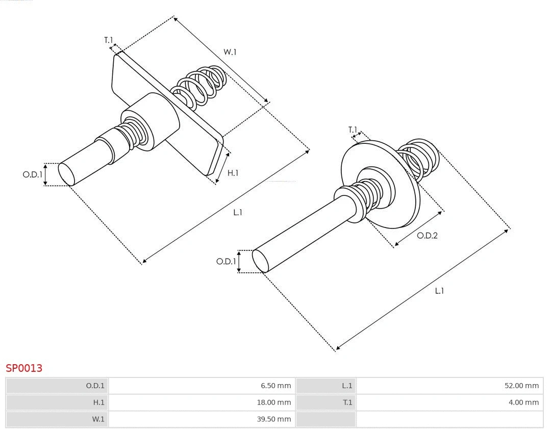 Repair Kit, starter
