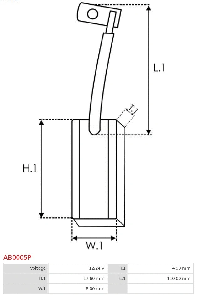 Carbon Brush, alternator
