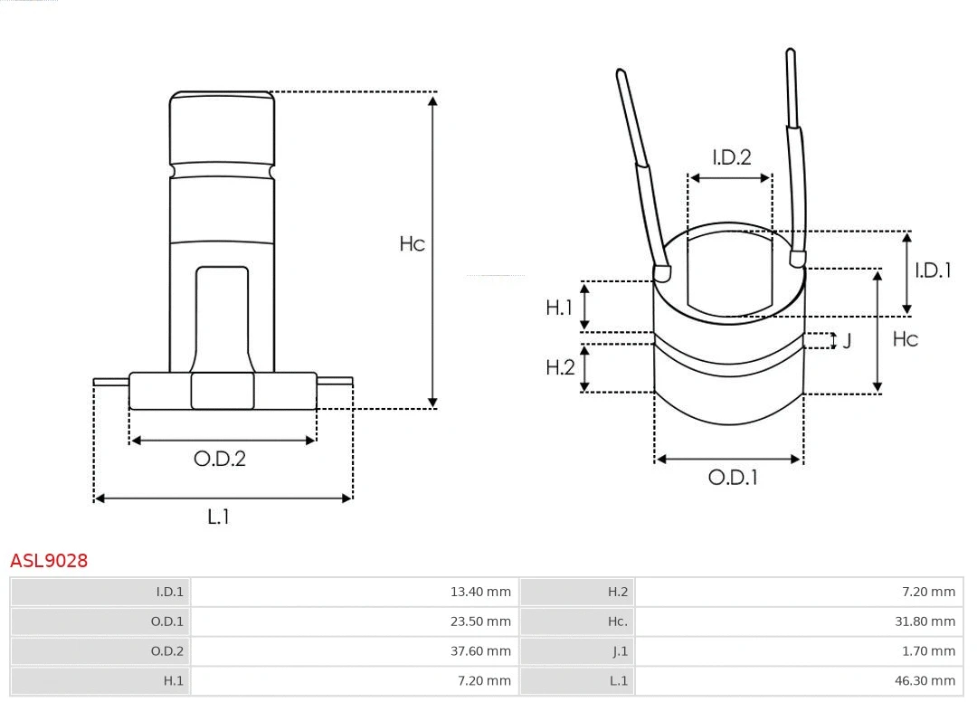 Slip Ring, alternator