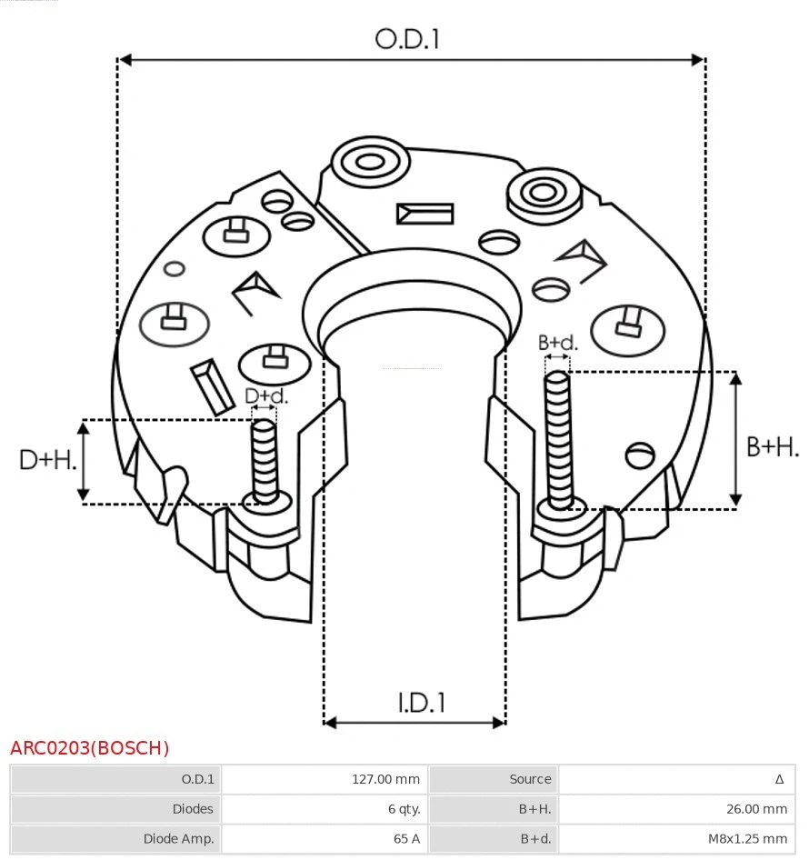 Rectifier, alternator