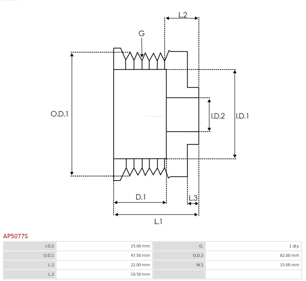 Belt Pulley, alternator