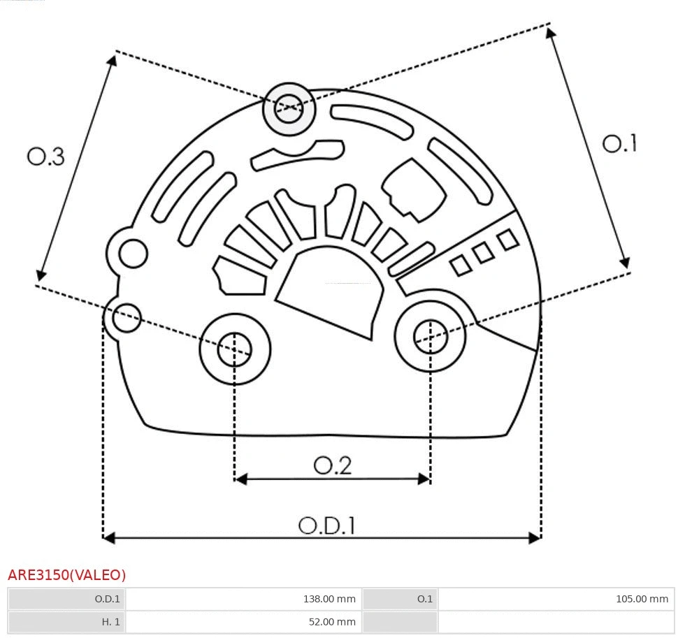 Protective Cap, alternator
