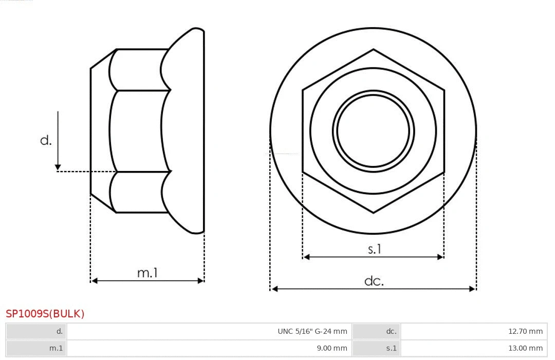Repair Set, alternator