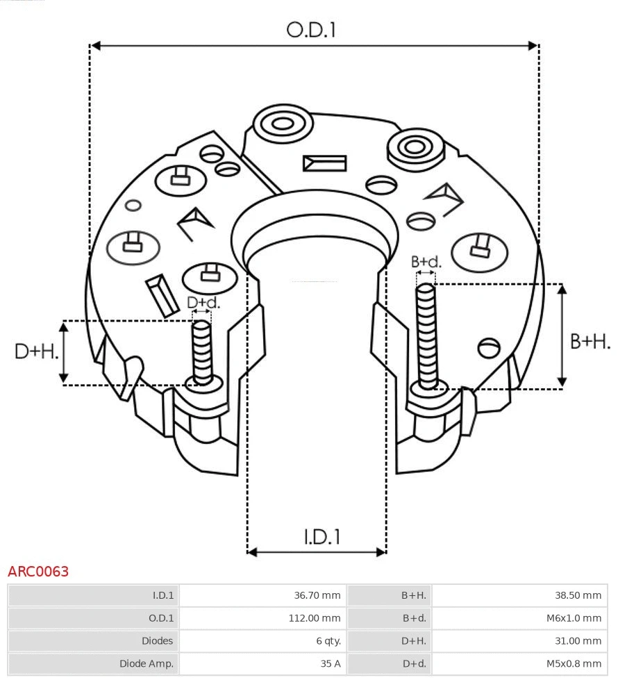 Rectifier, alternator