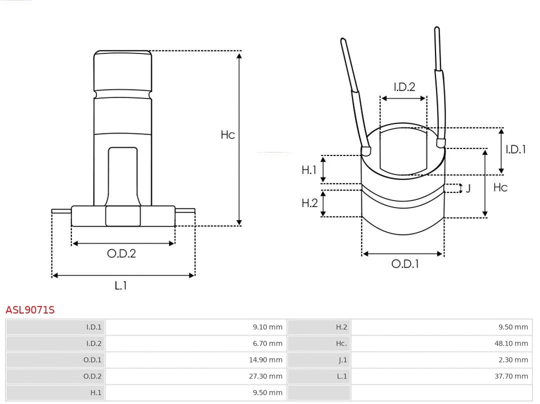 Slip Ring, alternator