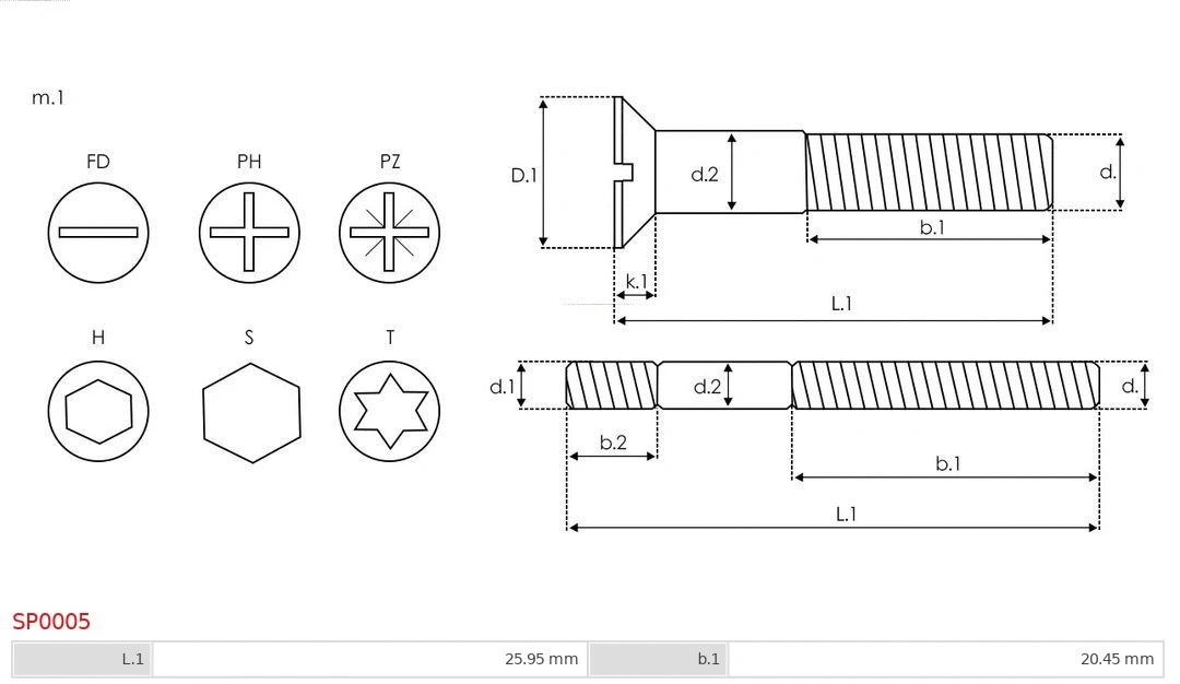Repair Set, alternator