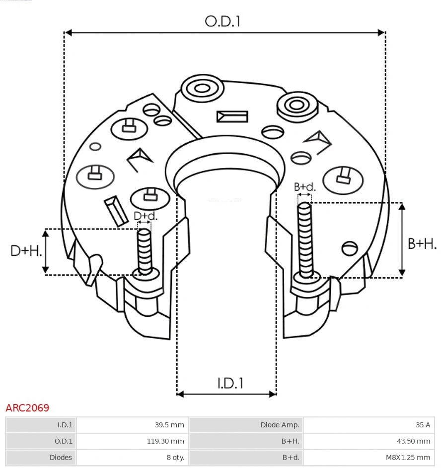 Rectifier, alternator
